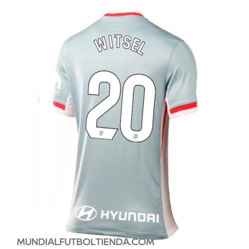 Camiseta Atletico Madrid Axel Witsel #20 Segunda Equipación Replica 2024-25 para mujer mangas cortas